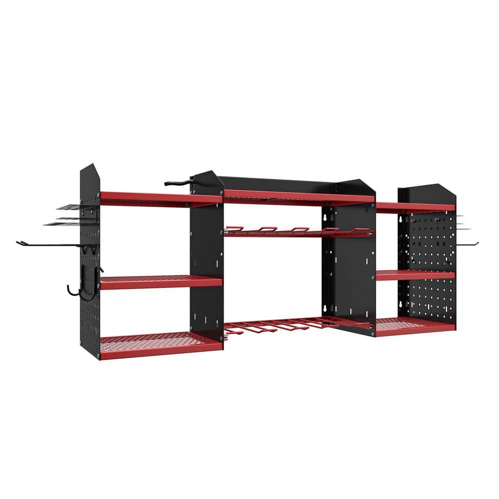 39.13 in. W x 16.54 in. H x 8.66 in. D in Red Modular Wall-Mounted Power Tool Organizer with Charging Station price history on PriceWatchPro