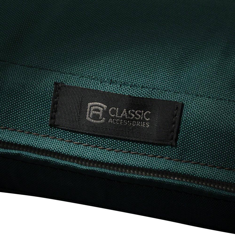 Mallard Green Water-Resistant Outdoor Bench Cushion