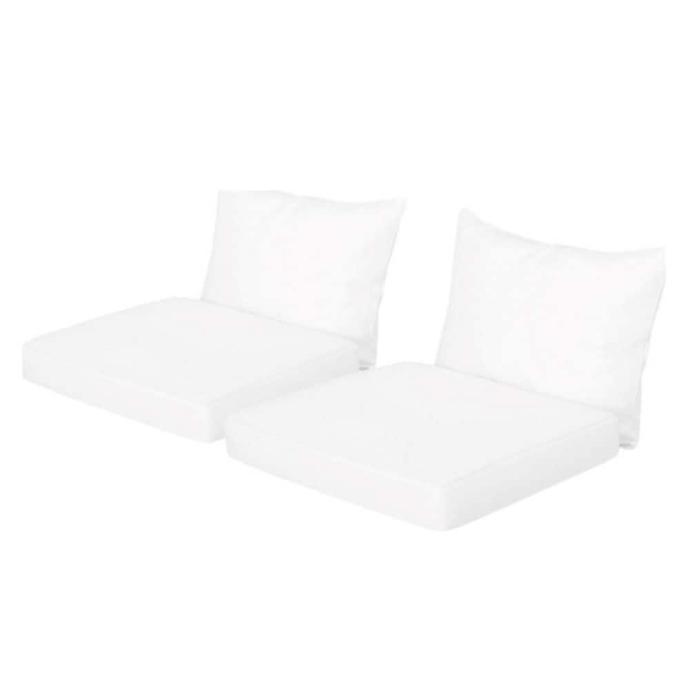 27 x 24 Antibes Club Chair Set, Outdoor Back Cushion and Seat Cushion, in W