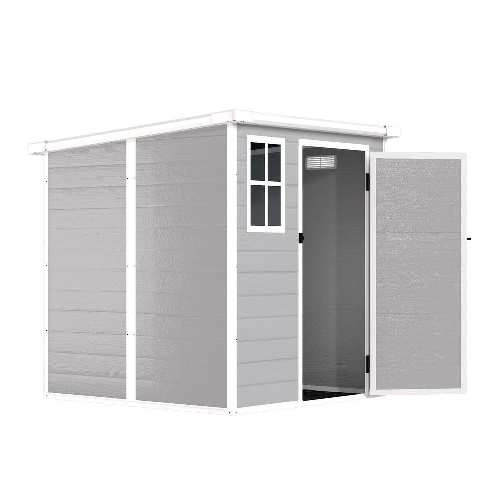 6 ft. W x 6 ft. D Resin Shed with Strong Structure and Window (36 sq. ft. ) price history on PriceWatchPro