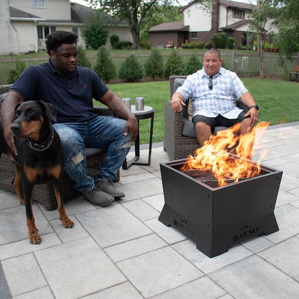 https://images.thdstatic.com/productImages/e8100a6a-0462-4bd2-aa27-b76628f35933/svn/black-powder-coated-blue-sky-outdoor-living-wood-burning-fire-pits-sfp22sq-b-31_600.jpg