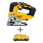20-Volt MAX XR Cordless Brushless Jigsaw with (1) 20-Volt Battery 3.0Ah
