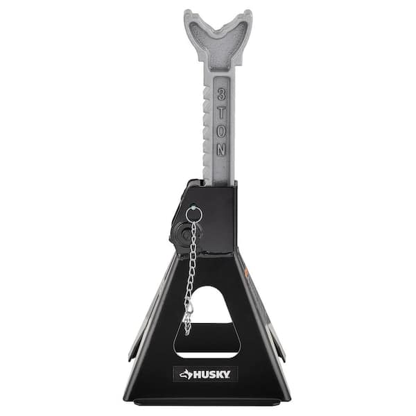 Husky 3 Ton Low Profile Floor Jack with Quick Lift and Jack Stands HD00120 BD The Home Depot