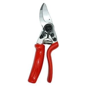 2.25 in. x 8.5 in. x 2.5 in. Carbon Steel Rotating Handle Professional Bypass Pruning Shear