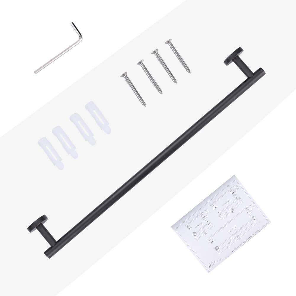 24 Inch Oil Rubbed Bronze Wall Mounted Towel Bar