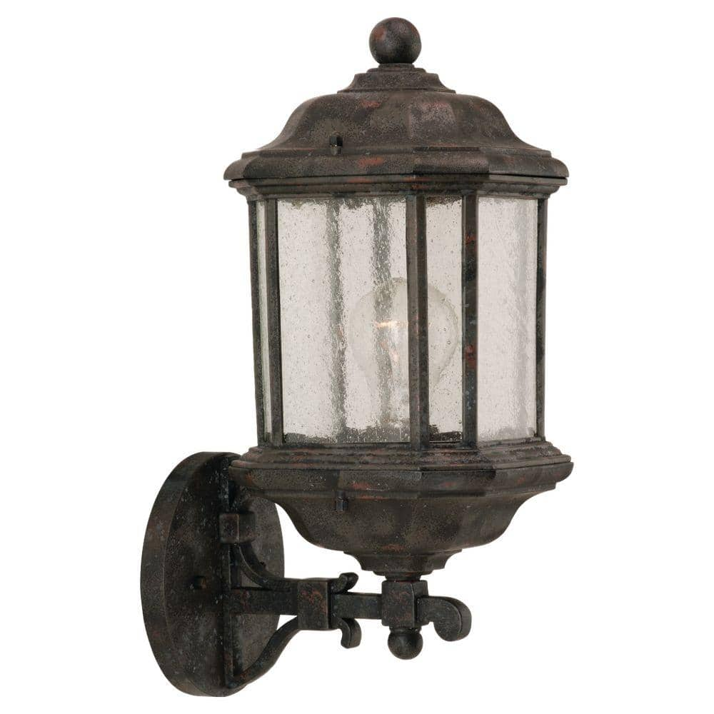 Sea Gull Lighting 84032 Kent 1 Light Outdoor Lantern Wall Sconce