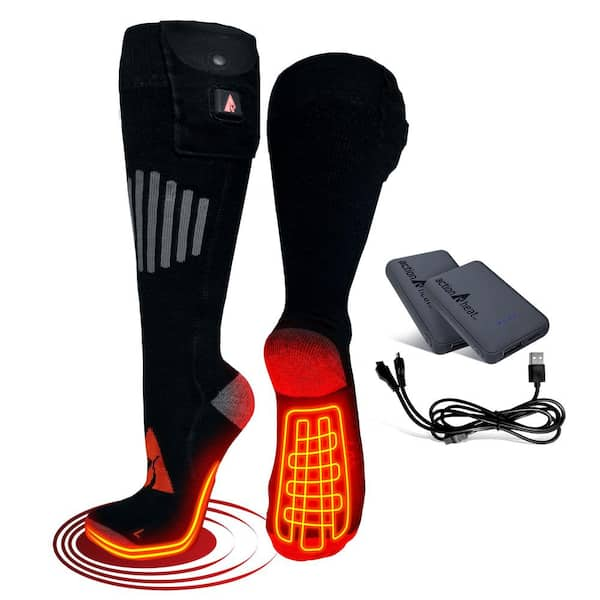 battery warming socks