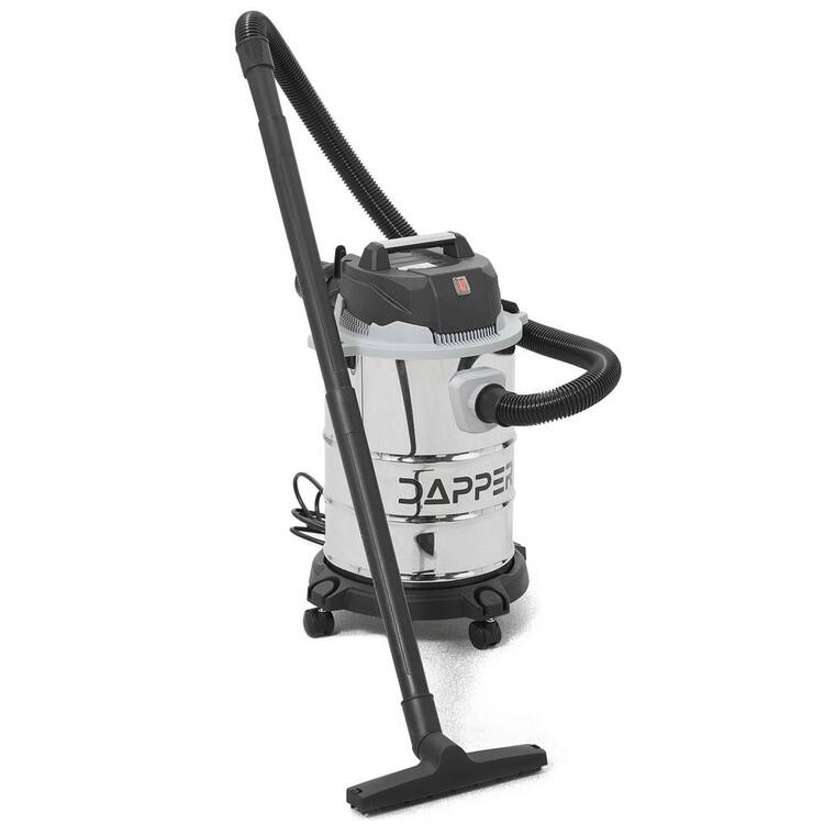 DAPPER SUPPLY Bagless, Cordless, HEPA Filter Stick Vacuum for Hardwood Floor in Black