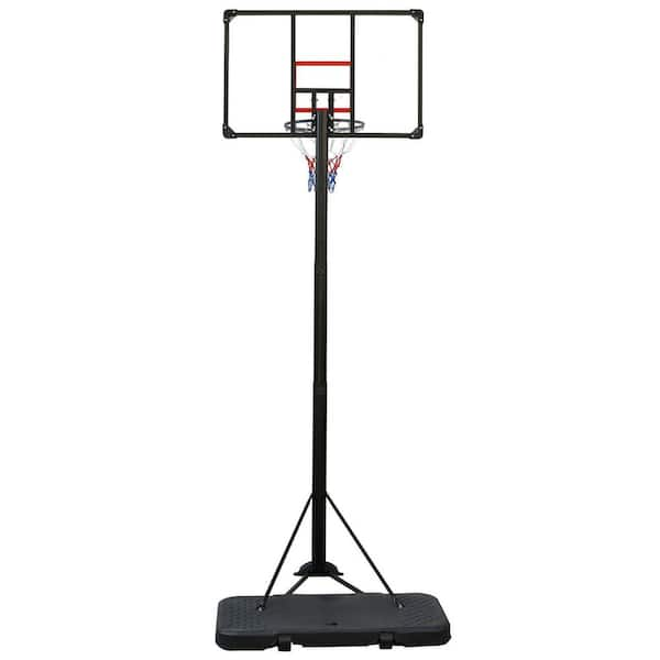 8 ft. H to 10 ft. H Adjustable Portable Basketball Hoop