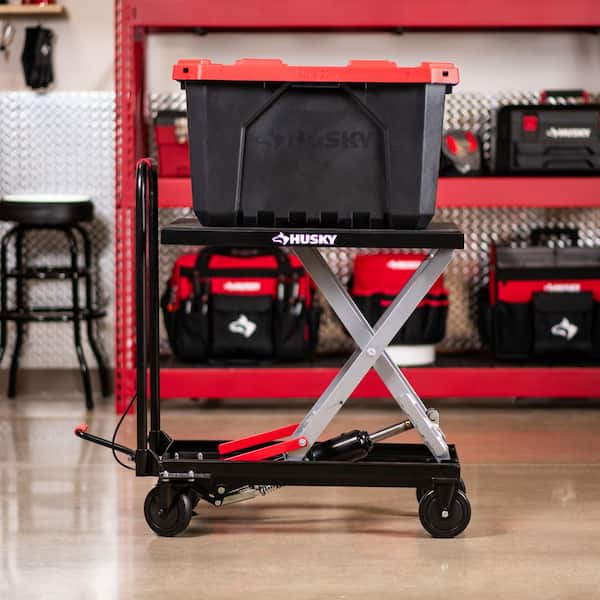 Husky 500 lb. Hydraulic Lift Table HPL4005N-HV-TH - The Home Depot
