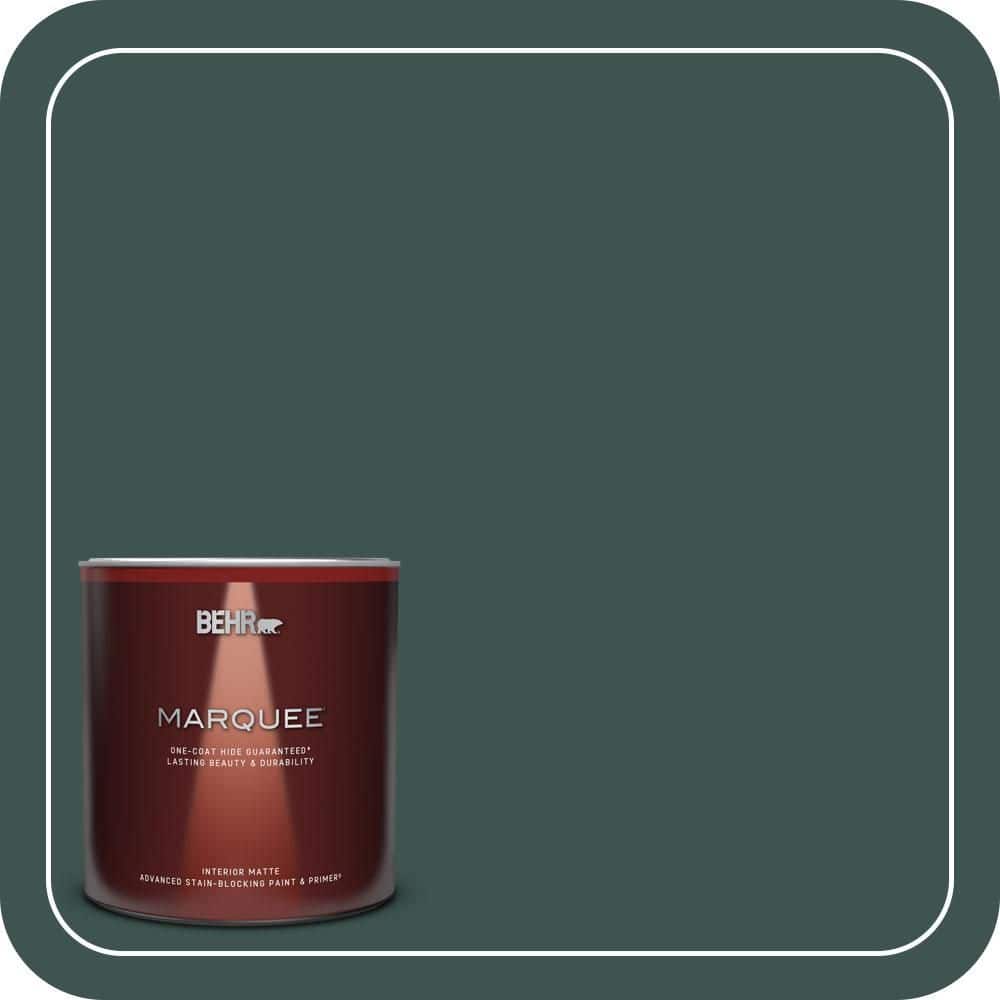 1 qt. #480F-7 Sycamore Tree Matte Interior Paint & Primer product image for price tracking