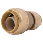 3/4 in. x 1/2 in. Push-to-Connect Brass Reducing Coupling Fitting