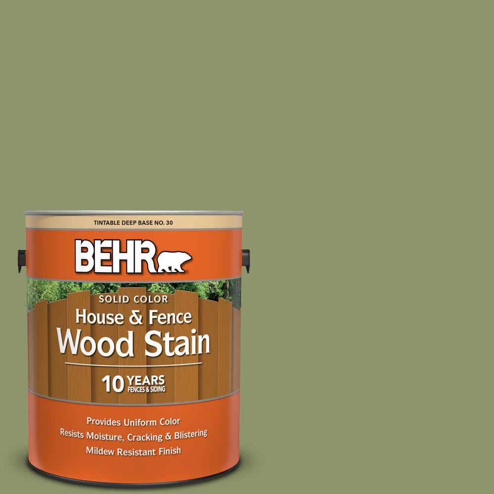 1 gal. #410F-5 Boston Fern Solid Color House and Fence Exterior Wood Stain