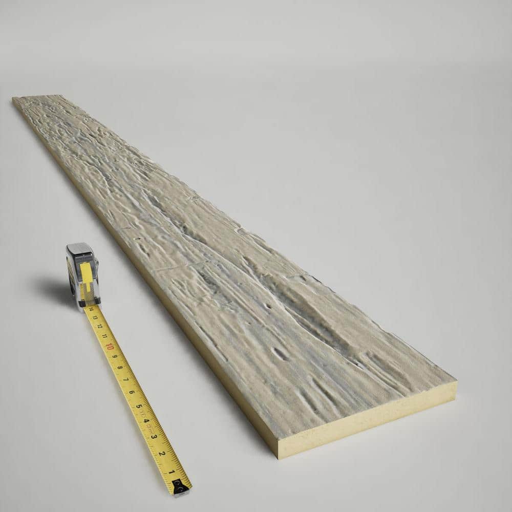 Driftwood Faux Wood Beam Plank 6" x 96" x 1"