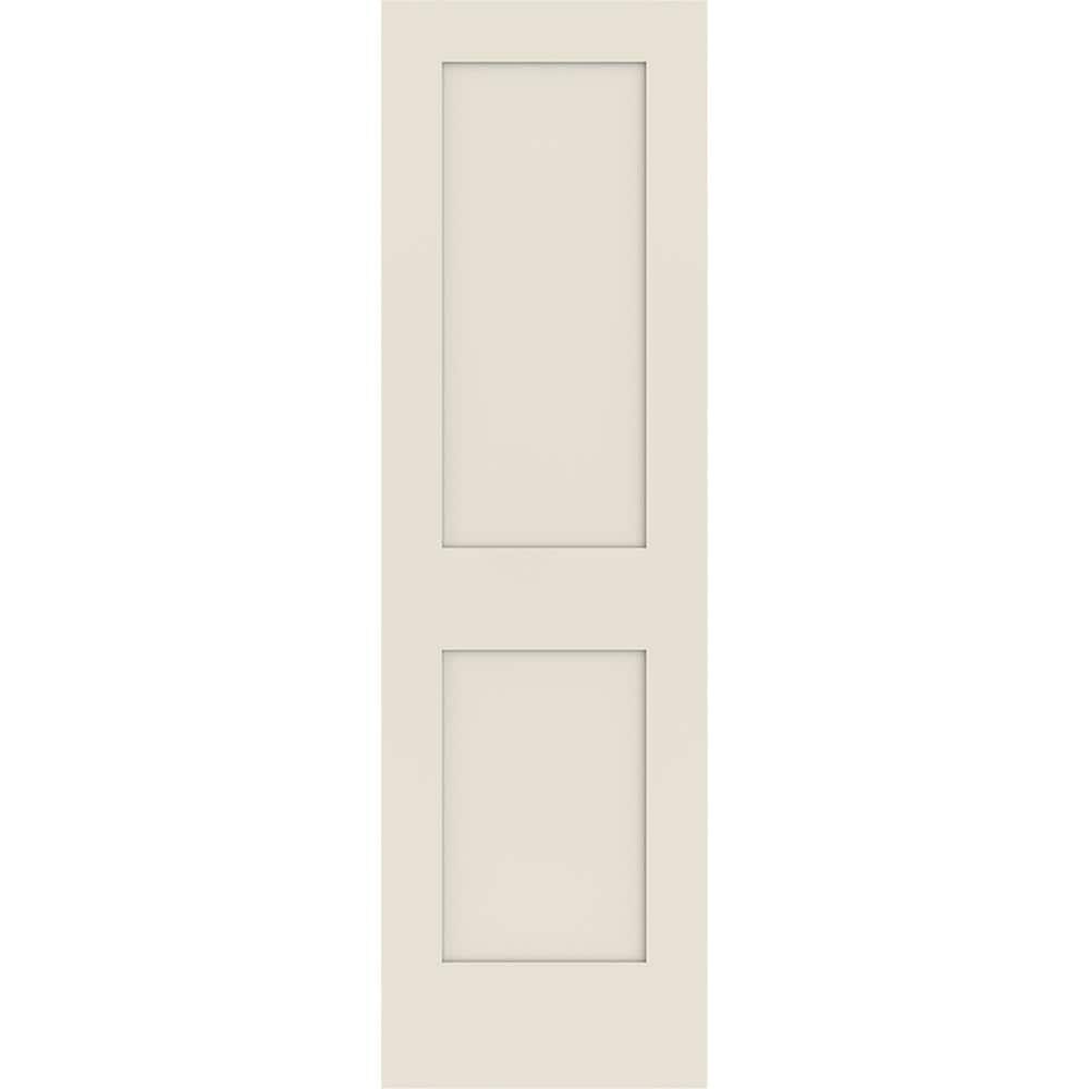 24 in. x 80 in. 2 Panel Shaker Solid Core Primed Wood Interior Door Slab price history on PriceWatchPro