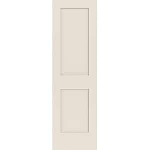 24 in. x 80 in. 2 Panel Shaker Solid Core Primed Wood Interior Door Slab