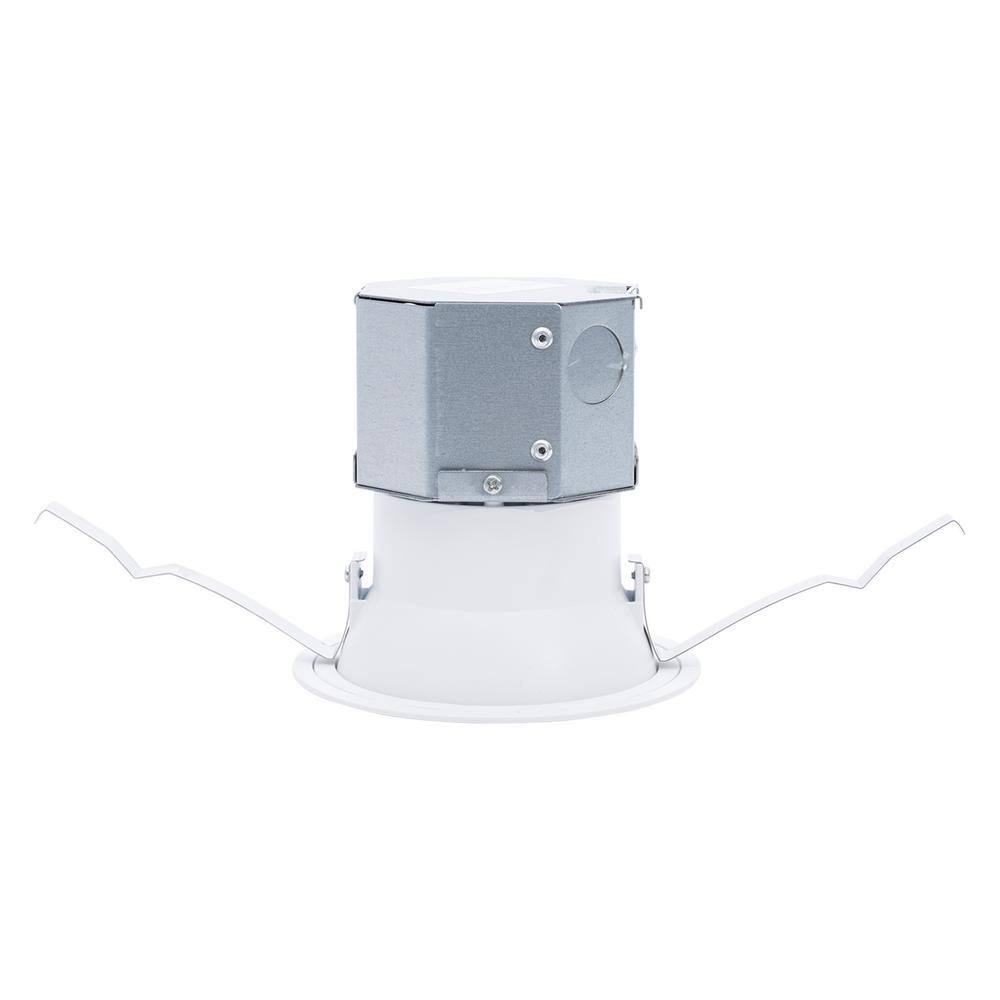 White Aluminum 5-Inch LED Recessed Lighting Kit