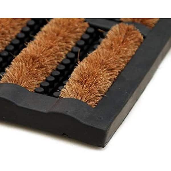 Delxo 18x30 Magic Doormat Absorbs Mud Doormat No Odor Durable Anti-S