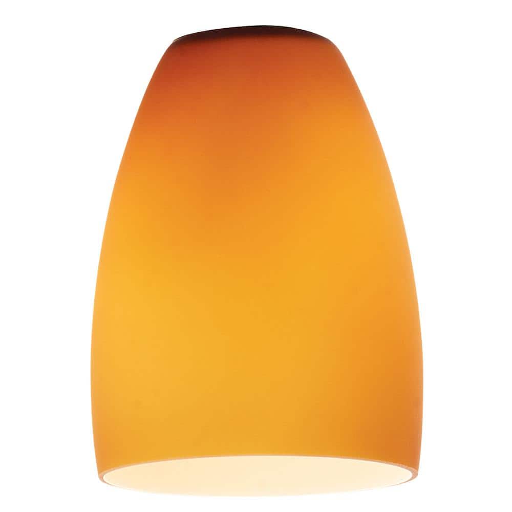 Access Lighting 4.5 in. Amber Glass Shade 969ST-AMB - The Home Depot