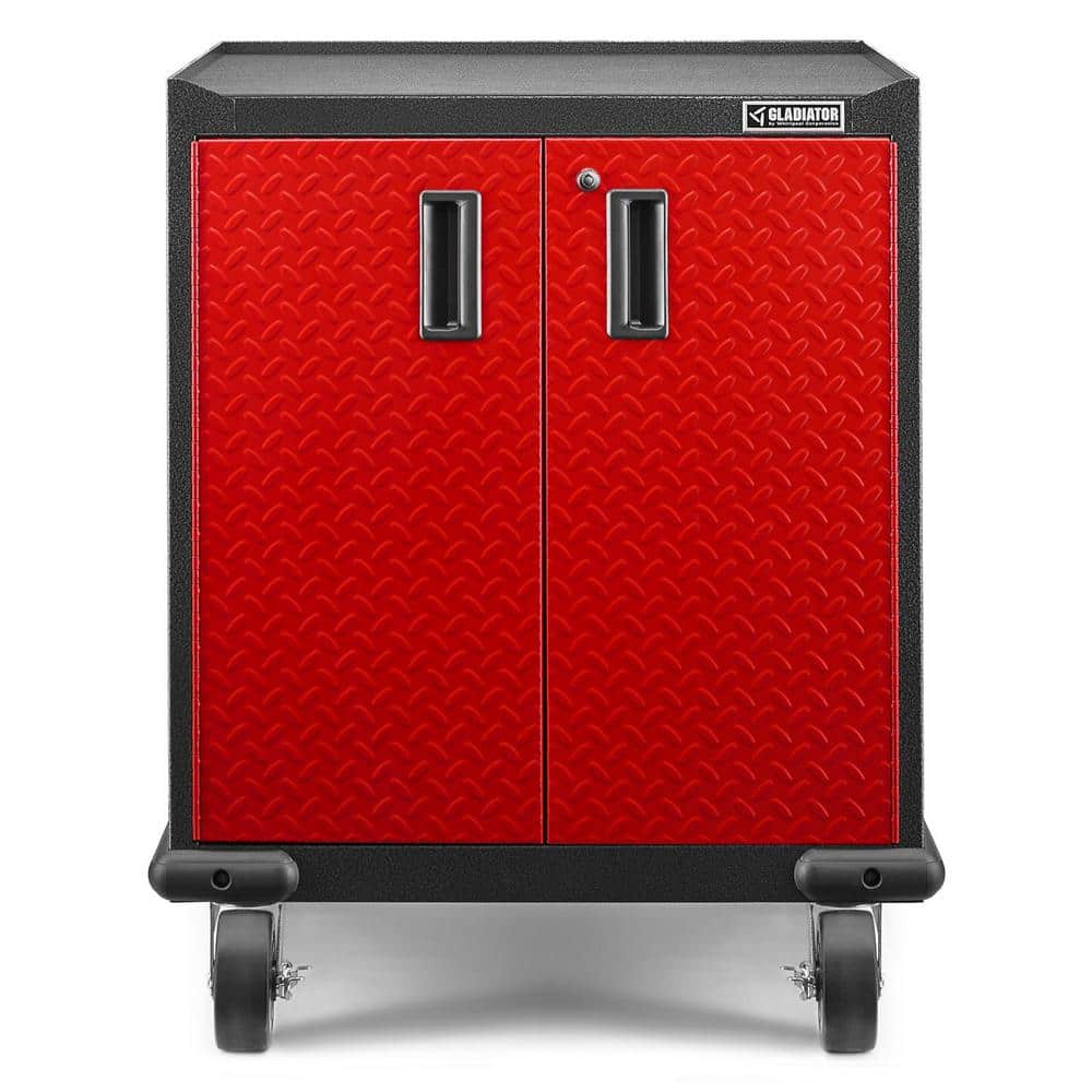 Premier 28 in. W x 34.5 in. H x 25.5 in. D Freestanding Cabinet in Red Tread price history on PriceWatchPro