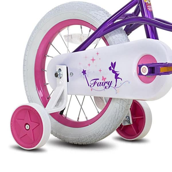 18 bicycle with outlet training wheels