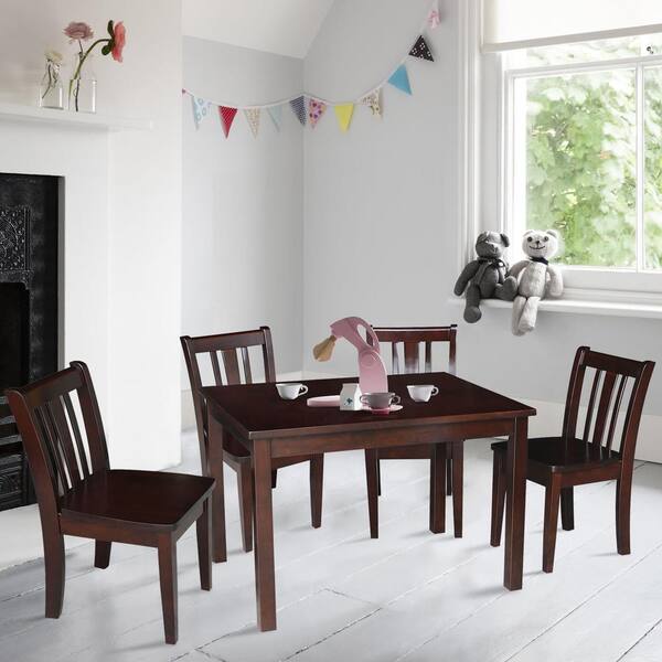 Juvenile table and top chair set