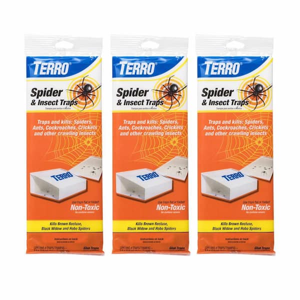 TERRO Non-Toxic Spider and Insect Trap (12-Count)