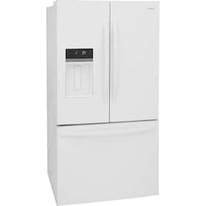 27.8 Cu. Ft. French Door Refrigerator in White