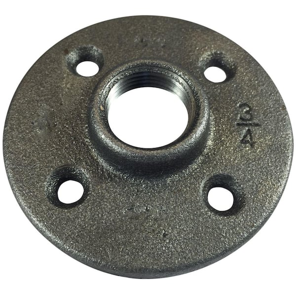VPC 3/4 in. FPT Black Iron FPT Floor Flange