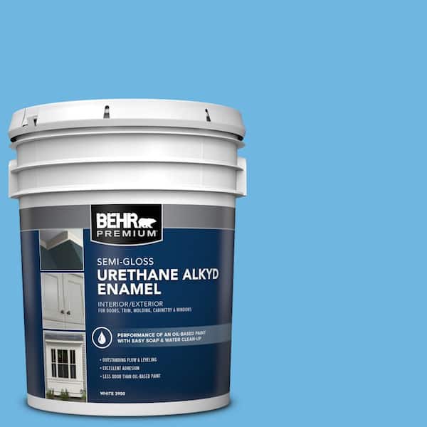 5 gal. #P500-4 Life Force Urethane Alkyd Semi-Gloss Enamel Interior/Exterior Paint