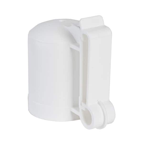 Zareba White T-Post Safety Cap and Insulator (10 per Bag)