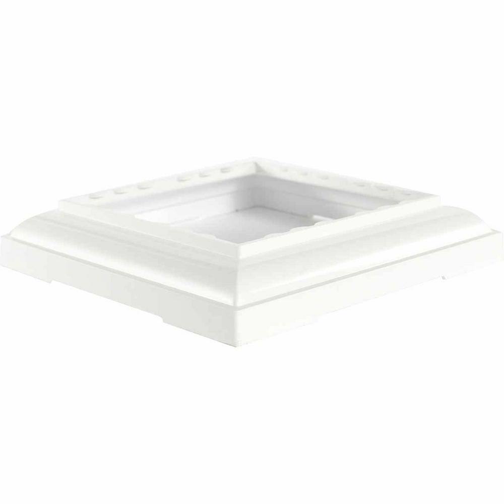 10 in. Aluminum Standard Capital and Base with feature for Endura-Aluminum Fluted Square Columns price history on PriceWatchPro