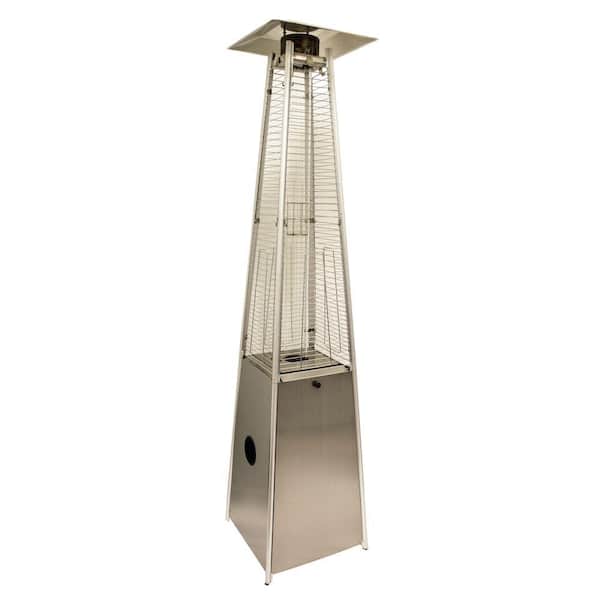AZ Patio Heaters 40,000 BTU Quartz Glass Tube Stainless Steel Propane Patio Heater