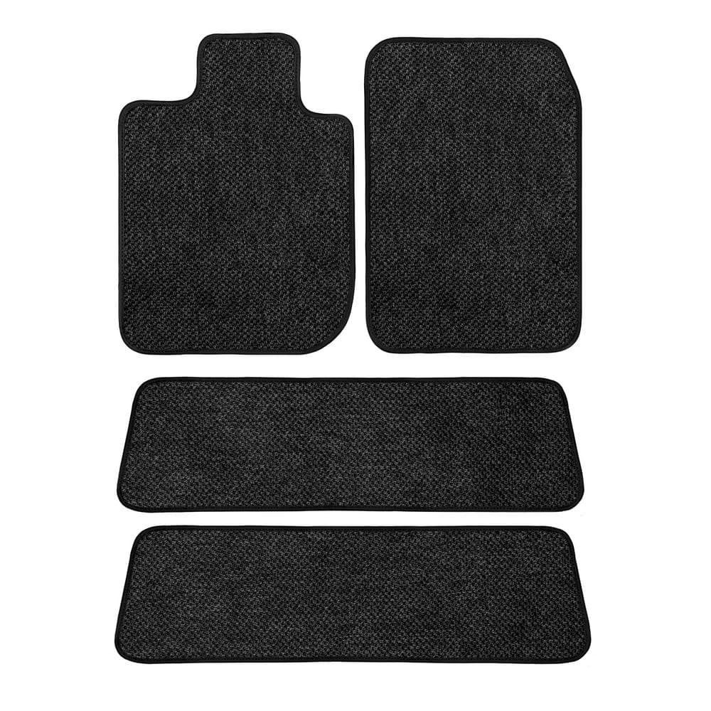 GGBAILEY Toyota Highlander Charcoal AllWeather Textile Car Mats Custom