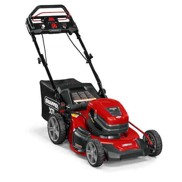 Snapper Xd 21 In 82 Volt Lithium Ion Cordless Battery Self Propelled Stepsense Walk Mower Battery And Charger Not Included 2691528 The Home Depot