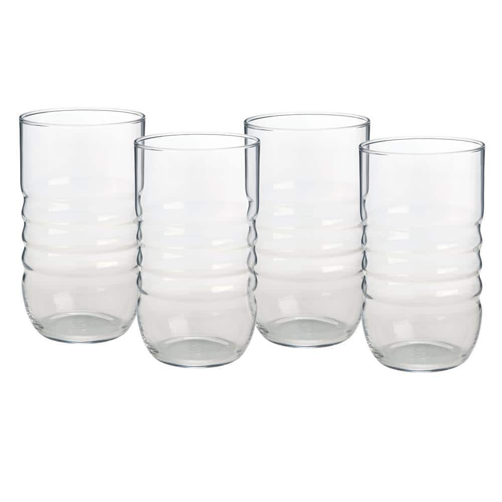 2 piece mug set Double Walled Glass Coffee Mugs, Set of 2  Hearth Goods