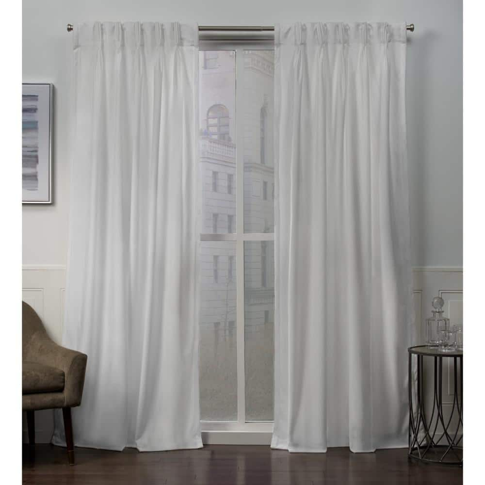 Home maison curtains 76 2025 in x 84 white