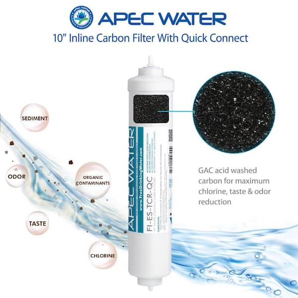 Universal Reverse Osmosis 5-Stage Water Filters RO/DI for APEC ESSENCE ROES-50 
