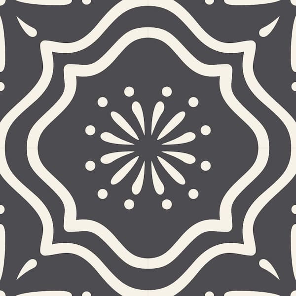 MI ALMA Grey B22 4 in. x 4 in. Vinyl Peel and Stick Tile (24 Tiles, 2.67 sq.ft./Pack)