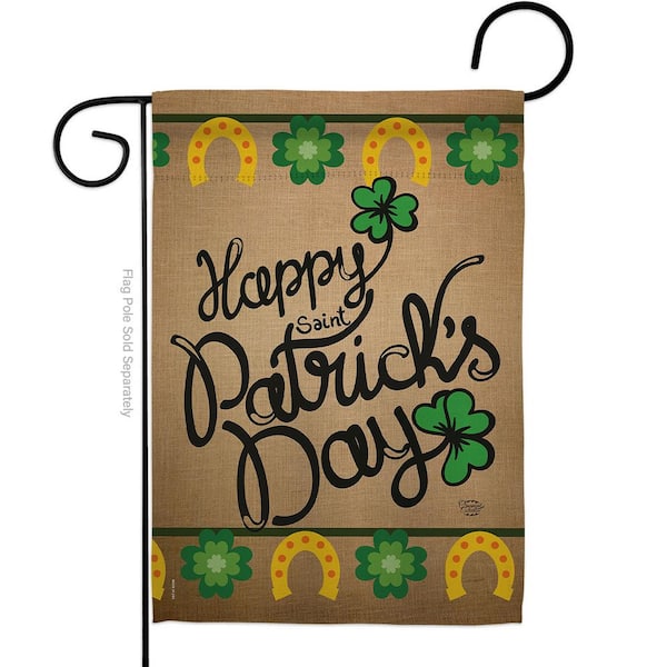  Valentine Day Garden Flag St Patricks Day Garden Flag Easter  Garden Flags 3 Pack Outdoor Decorations for Seasonal Home Yard Spring :  Patio, Lawn & Garden