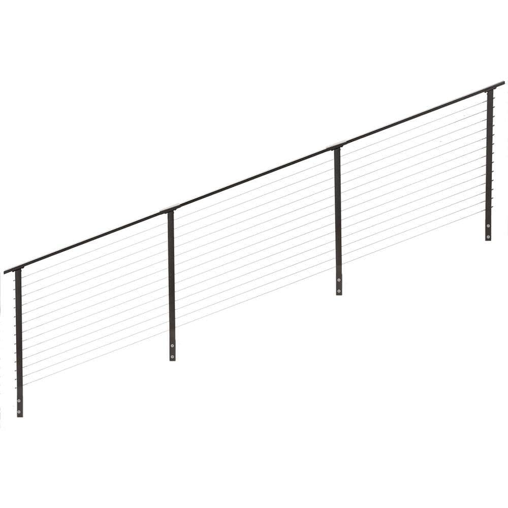 18 ft. Stair Cable Railing, 42 in. Face Mount, Bronze price history on PriceWatchPro