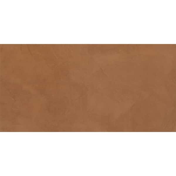 Daltile Indoterra Brick 6 in. x 6 in. Matte Porcelain Concrete Look Floor and Wall Tile Sample