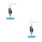 Skooba Max Swimming Pool Handheld Vacuum Cleaner, Gray (2-Pack)