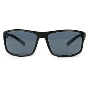 Black Square Polarized Sunglasses