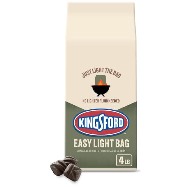 Kingsford 4 lbs. Easy Light BBQ Smoker Charcoal Briquettes Bag
