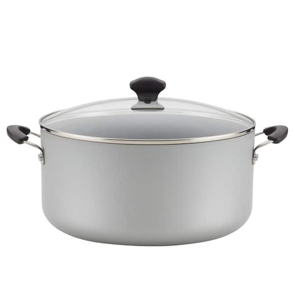 Silver Cookware 10.5 qt. Aluminum Nonstick Stockpot