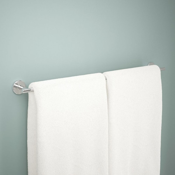 Trinsic 30 in. Wall Mount Towel Bar Bath Hardware Accessory in Polished Chrome