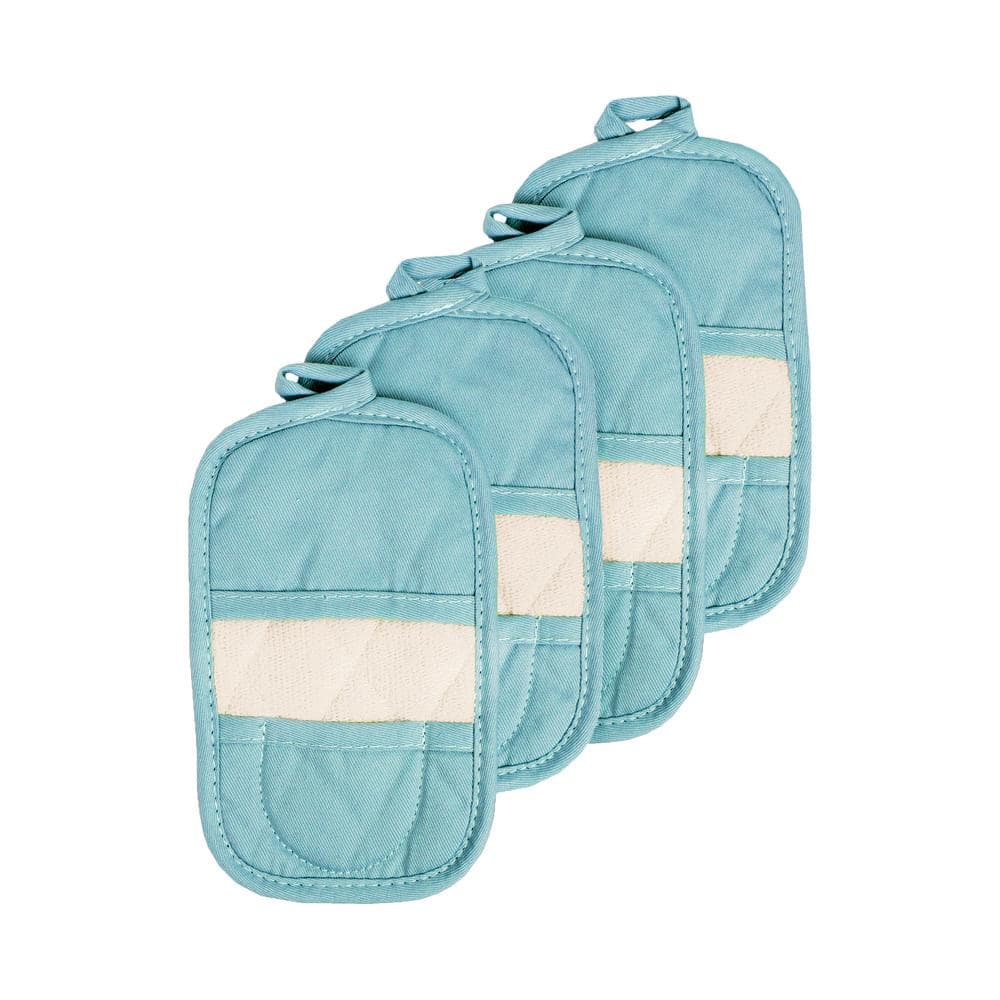 RITZ Federal Blue Royale Mitz Pot Holders (4-Pack) 056224 - The
