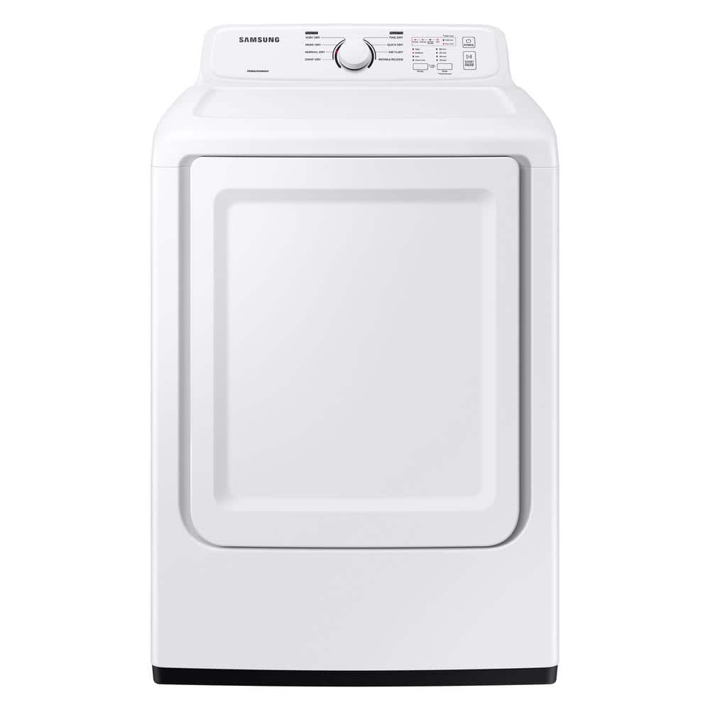 7.2 cu. ft. Vented Electric Dryer with Sensor Dry in White