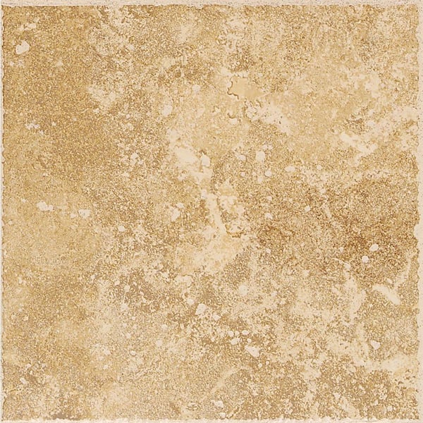 Daltile Tuscany 6-1/2 in. x 6-1/2 in. Gold Porcelain Floor and Wall Tile